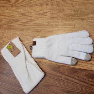 Gloves and headband